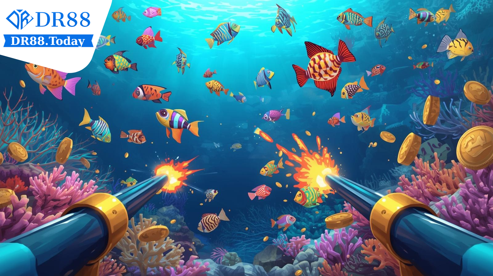 Kho trò chơi bắn cá hấp dẫn tại sảnh bắn cá DR88